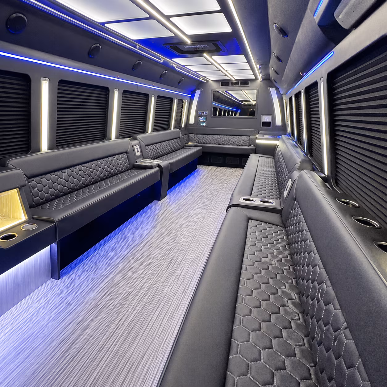 find deerfield beach wedding party bus rental