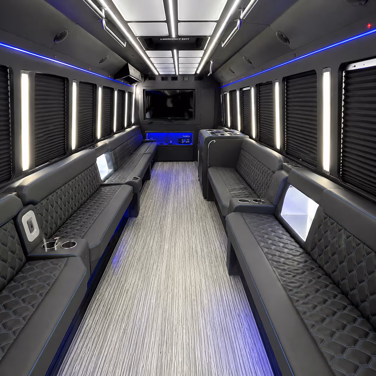 party bus transportation for deerfield beach area proms