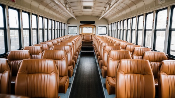 school bus rental inside plantation